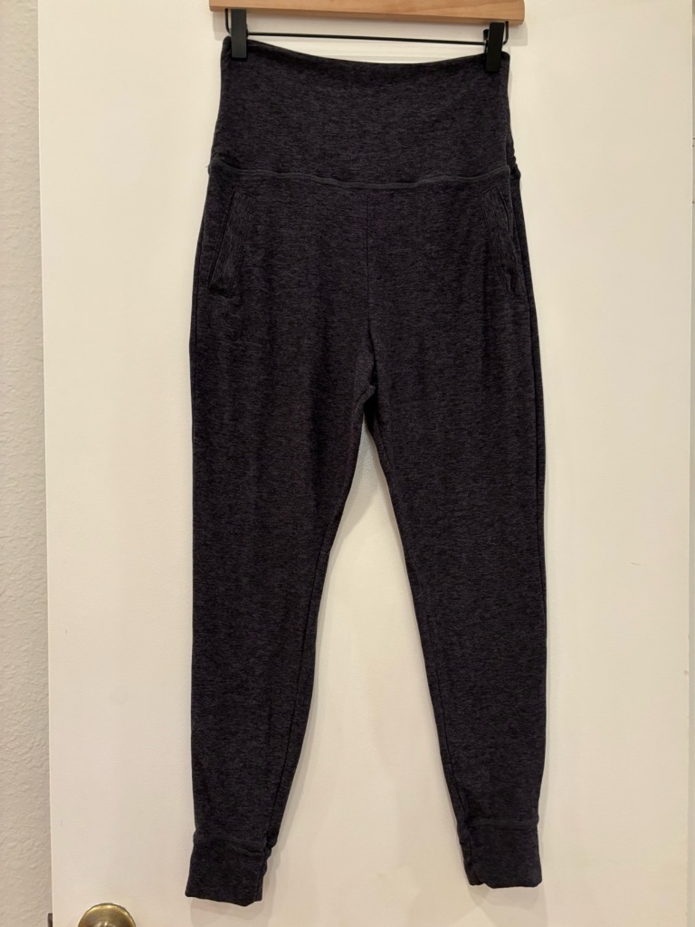 Like New Beyond Yoga Spacedye Jogger high rollover waist buttery soft